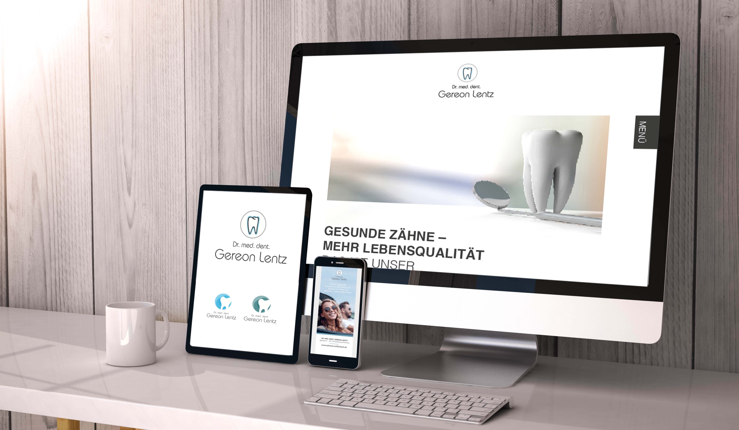 devices responsive on workspace creativity website graphic design