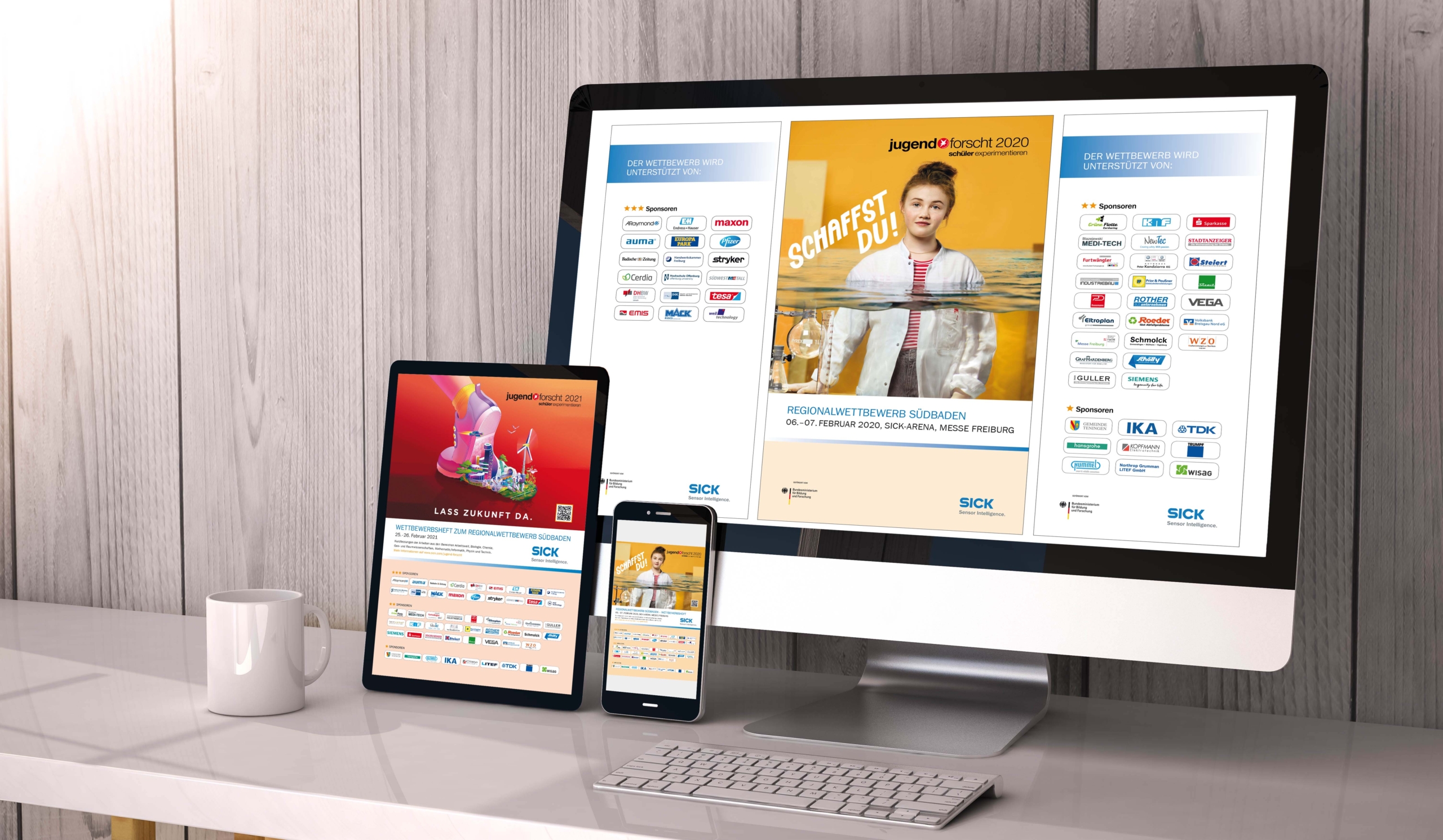devices responsive on workspace creativity website graphic design