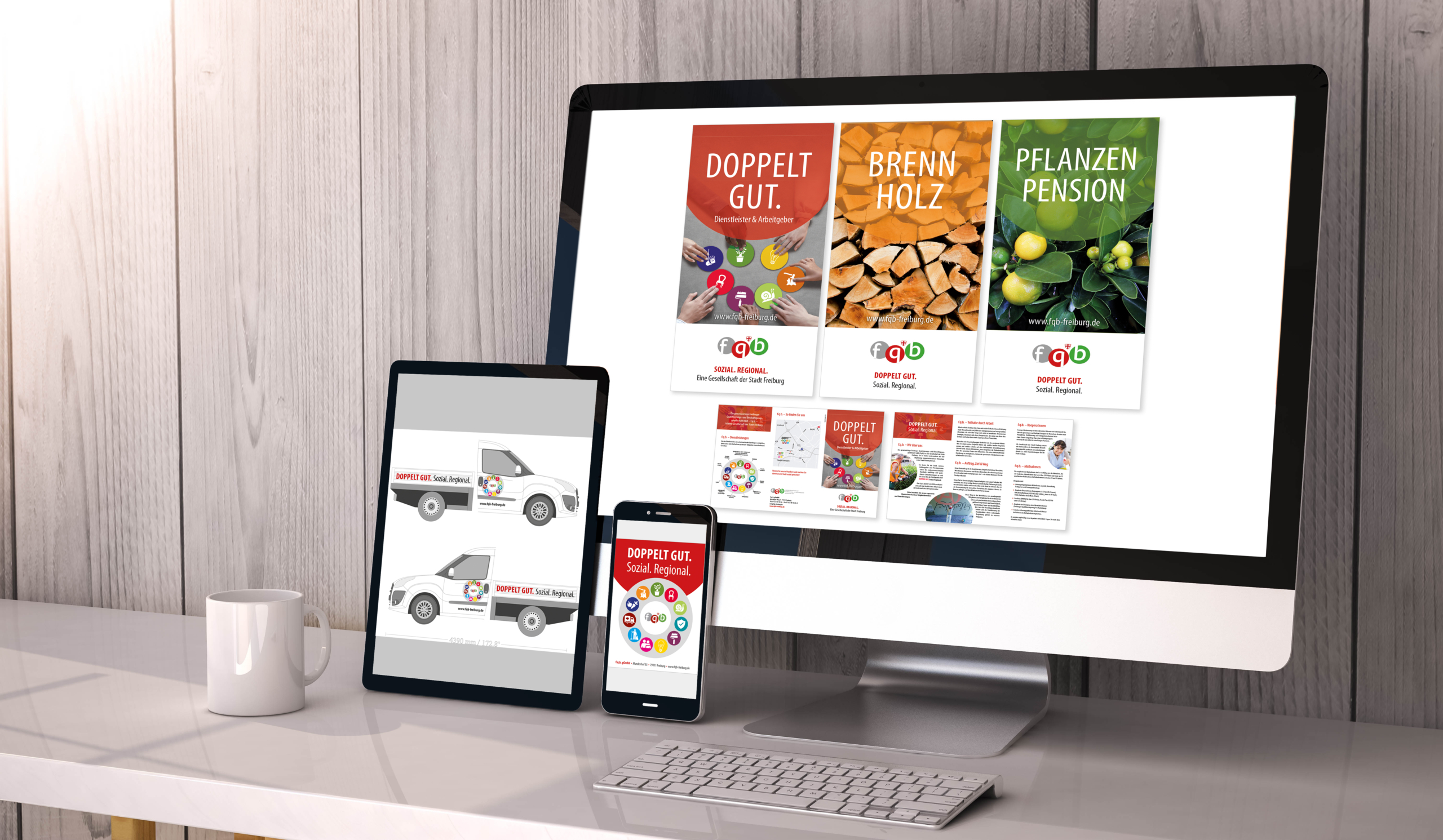 devices responsive on workspace creativity website graphic design